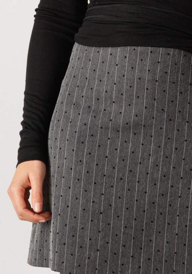 NEO NOIR Dames Rokken Roe Mini Dot Skirt Grijs - Foto 4