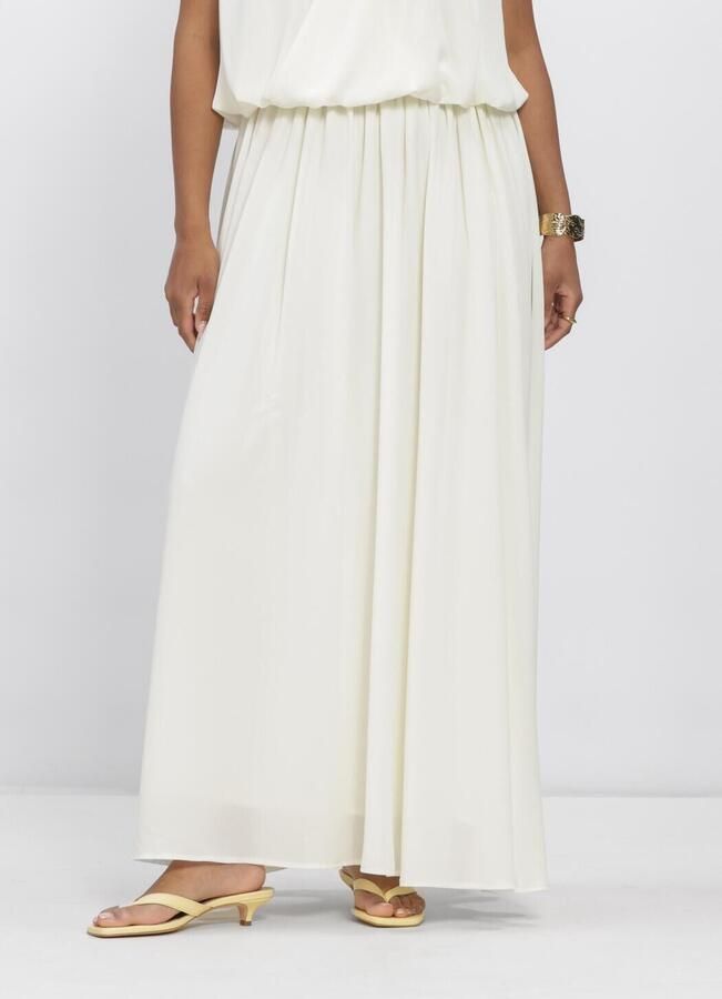 NEO NOIR Dames Rokken Sabria Chiffon Skirt Gebroken Wit - Foto 2