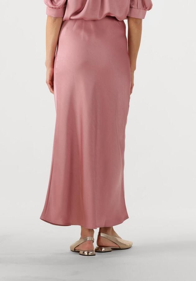 NEO NOIR Dames Rokken Vicky Heavy Sateen Skirt Roze - Foto 1
