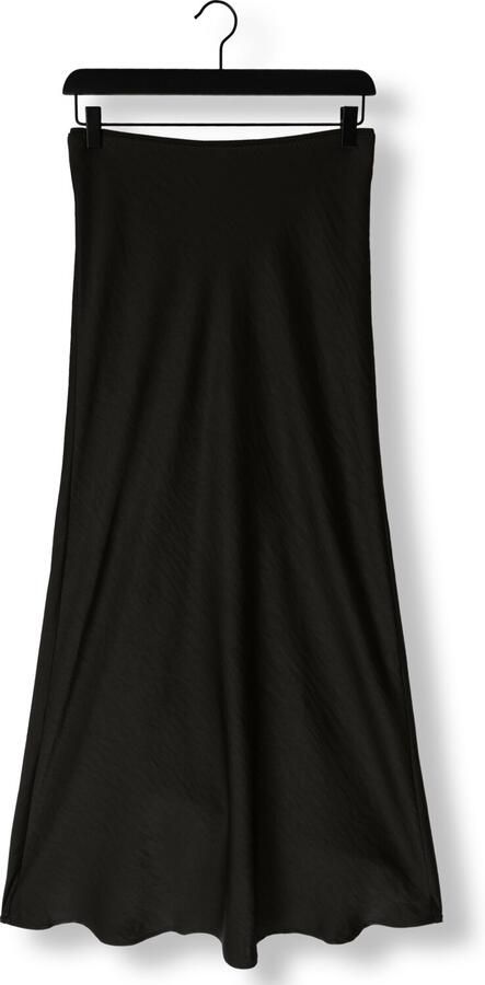 NEO NOIR Zwarte Vicky Heavy Sateen A-lijn Rok Black Dames - Foto 3