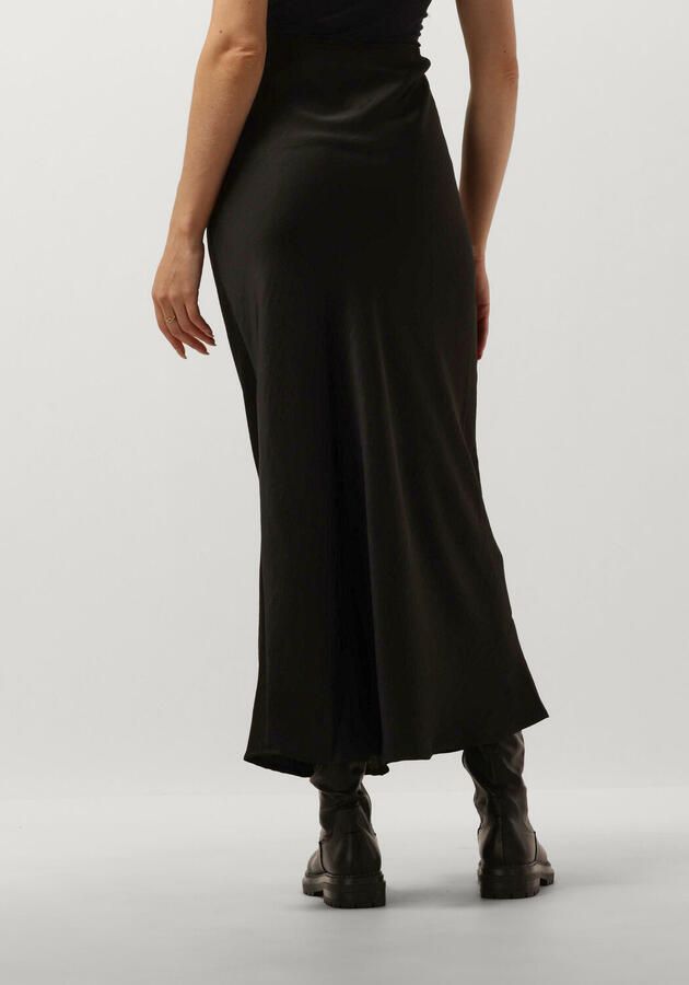 NEO NOIR Zwarte Vicky Heavy Sateen A-lijn Rok Black Dames - Foto 2