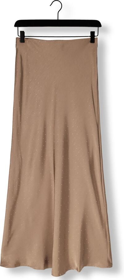 NEO NOIR Dames Rokken Viso Heavy Sateen Bedaz Skirt Beige - Foto 3