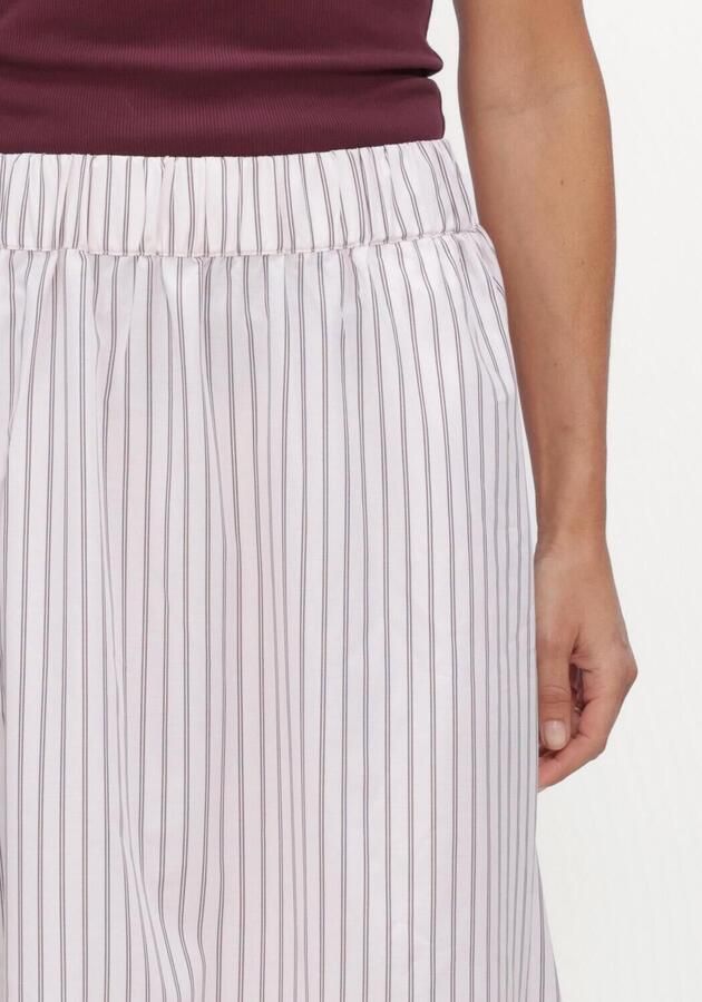 NEO NOIR Dames Rokken Yara Long Double Stripe Skirt Gebroken Wit - Foto 3