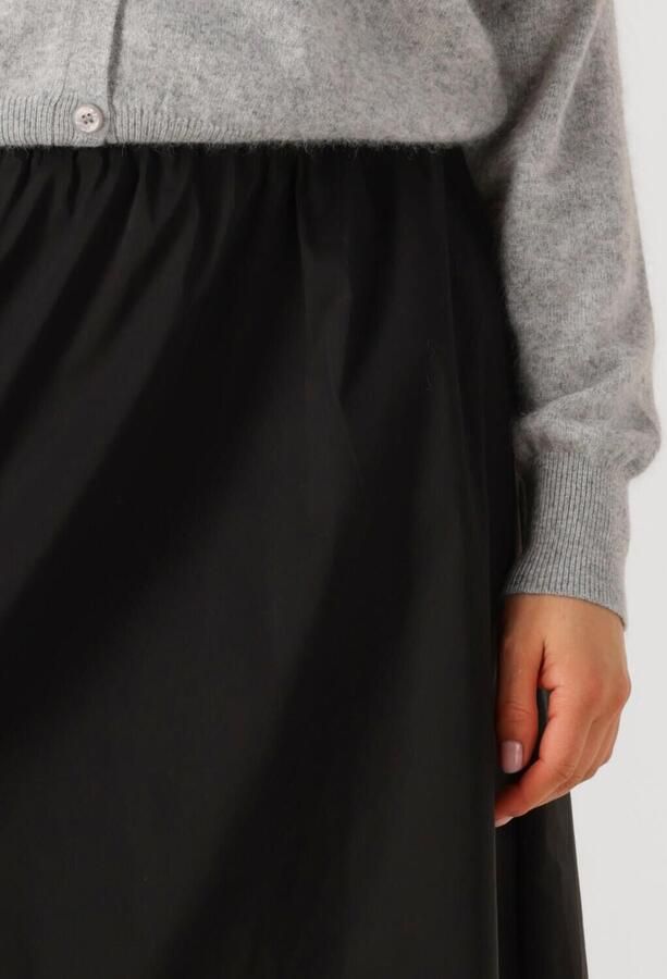 NEO NOIR Dames Rokken Yara Long Poplin Skirt Zwart - Foto 2