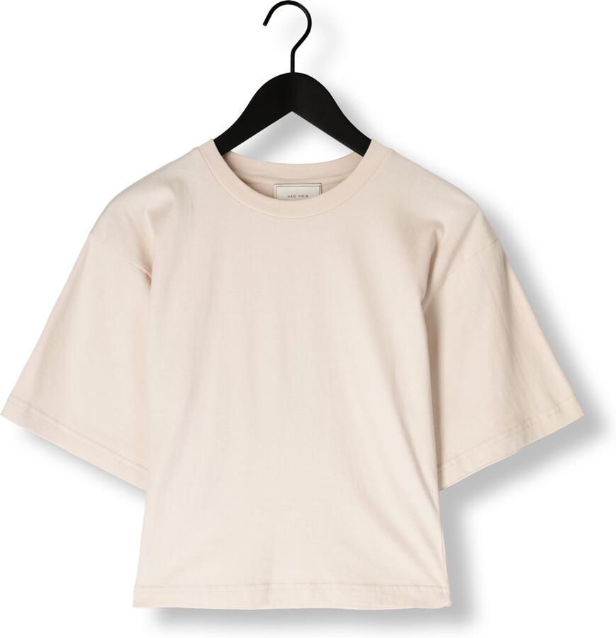 NEO NOIR Dames Tops & T-shirts Asha Boxy Tee Gebroken Wit