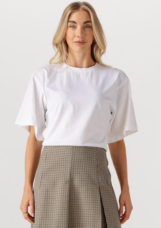 NEO NOIR Dames Tops & T-shirts Asha Boxy Tee Wit - Foto 4