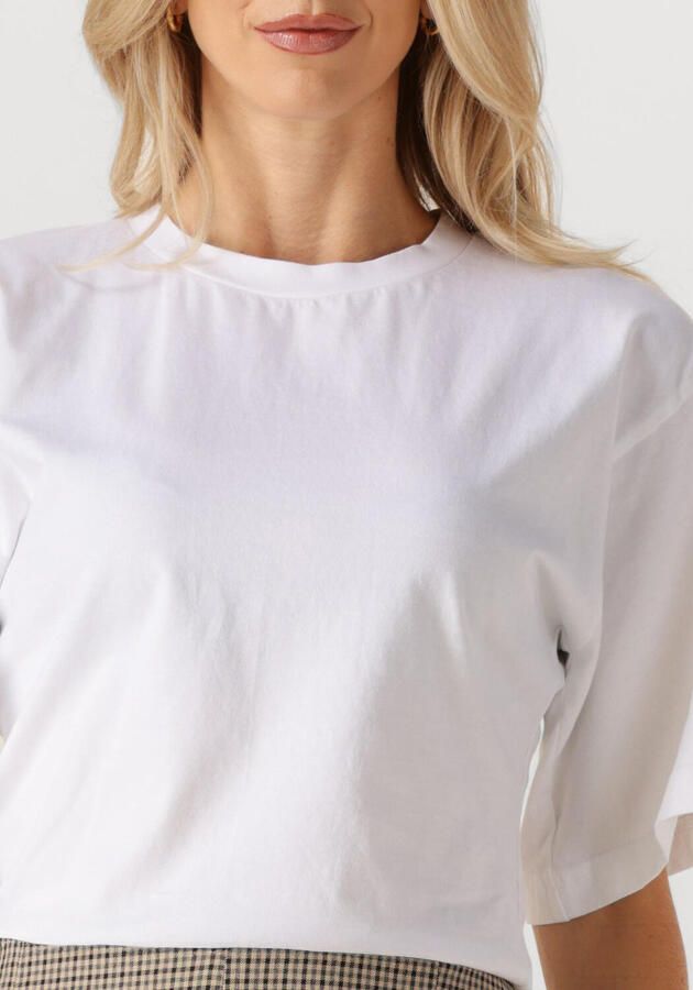 NEO NOIR Dames Tops & T-shirts Asha Boxy Tee Wit - Foto 3