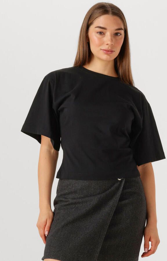 NEO NOIR Dames Tops & T-shirts Asha Boxy Tee Zwart - Foto 4