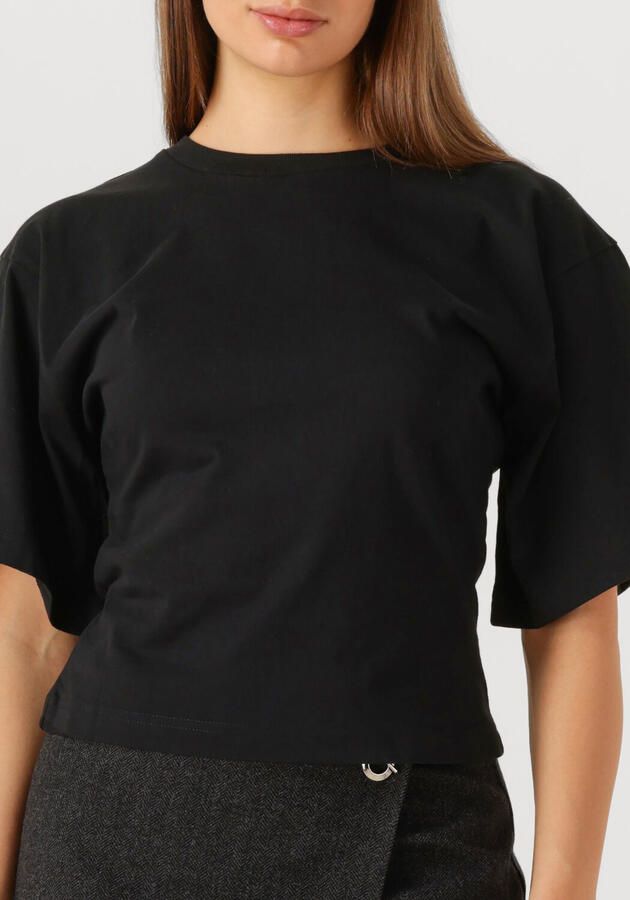 NEO NOIR Dames Tops & T-shirts Asha Boxy Tee Zwart - Foto 3