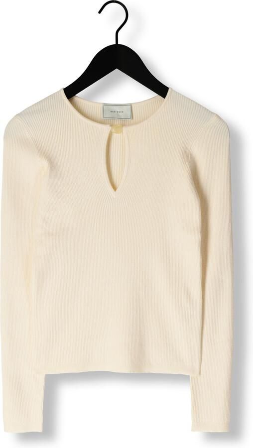 NEO NOIR Dames Tops & T-shirts Babetti Knit Blouse Geel - Foto 3