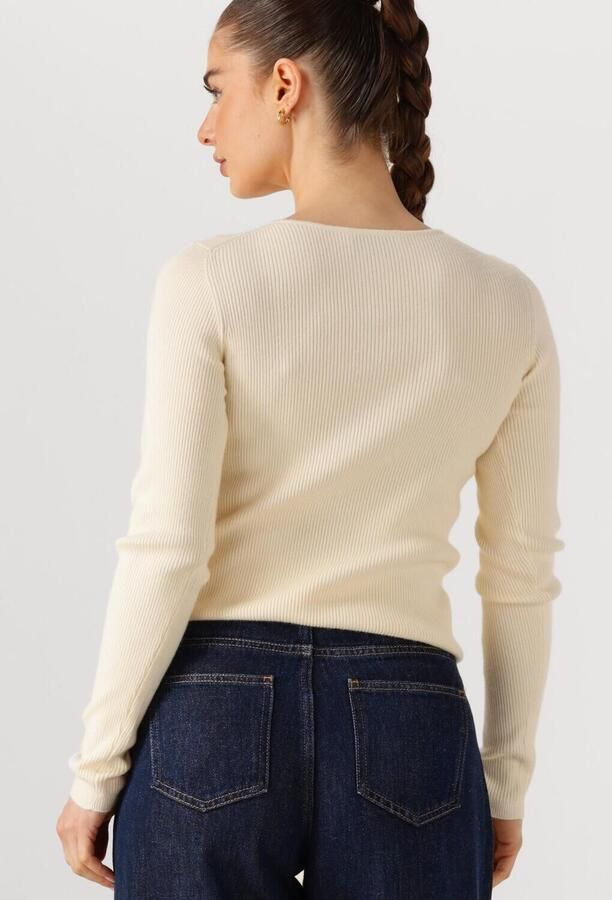 NEO NOIR Dames Tops & T-shirts Babetti Knit Blouse Geel - Foto 2