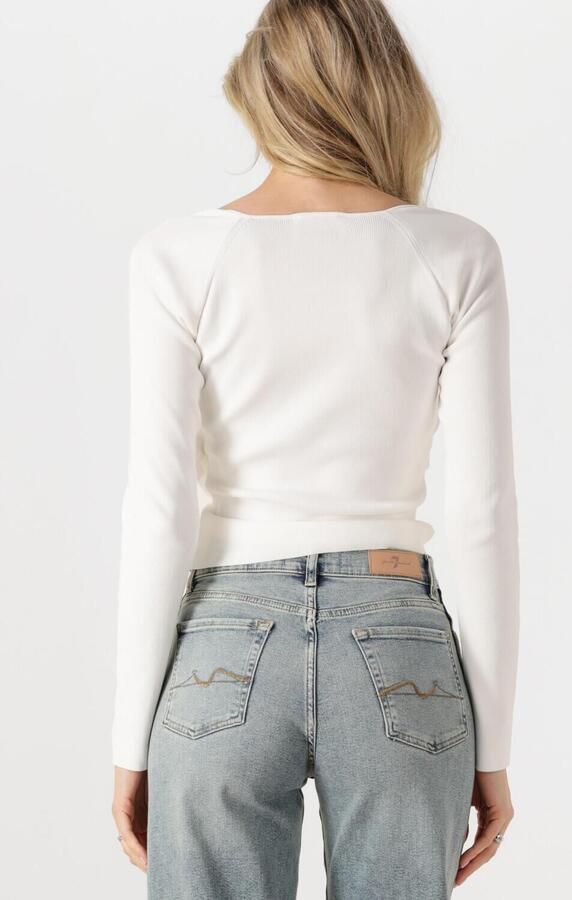 NEO NOIR Dames Tops & T-shirts Elaina Knit Blouse Wit - Foto 2