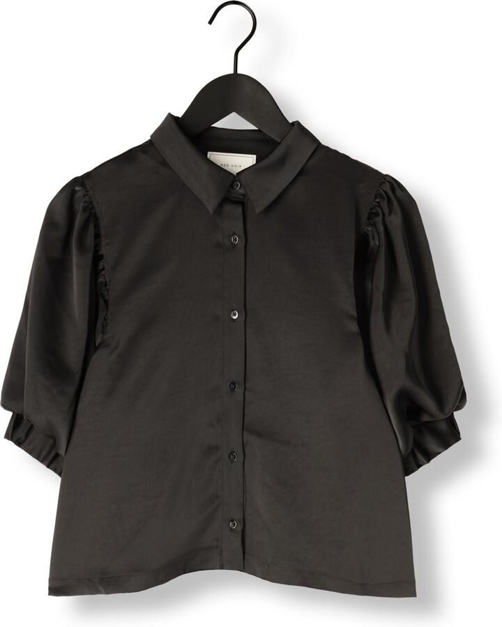 NEO NOIR Dames Tops & T-shirts Etta Heavy Sateen Shirt Zwart