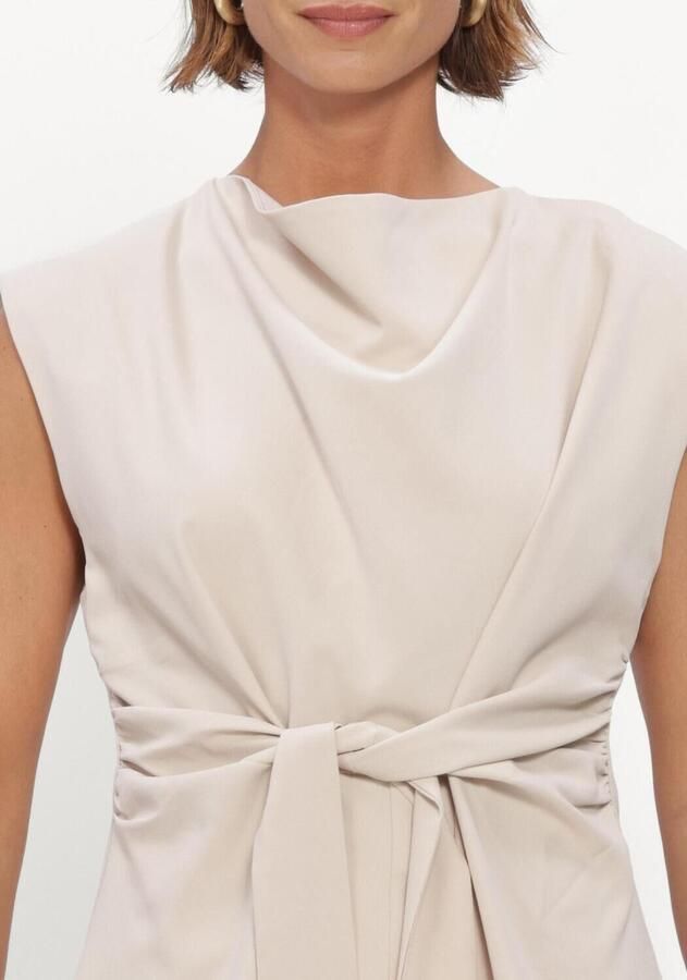 NEO NOIR Dames Tops & T-shirts Katarim Crepe Top Beige - Foto 2