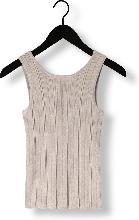 NEO NOIR Dames Tops & T-shirts Ollie Knit Top Beige - Foto 2
