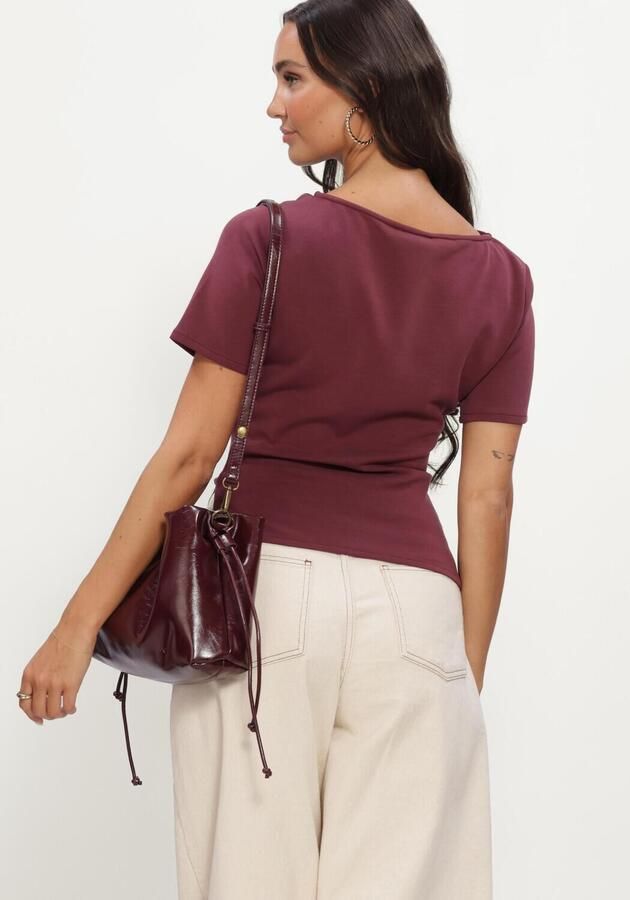 NEO NOIR Dames Tops & T-shirts Rasmine Soft Blouse Bordeaux - Foto 2