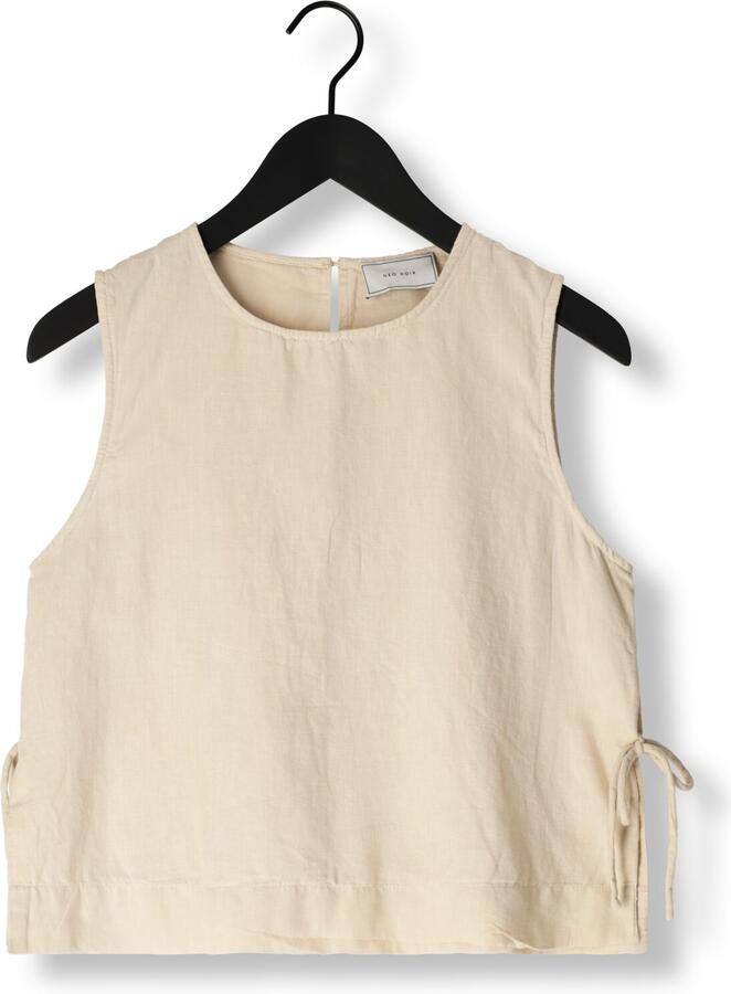 NEO NOIR Dames Tops & T-shirts Svetlana Linen Top Beige - Foto 2