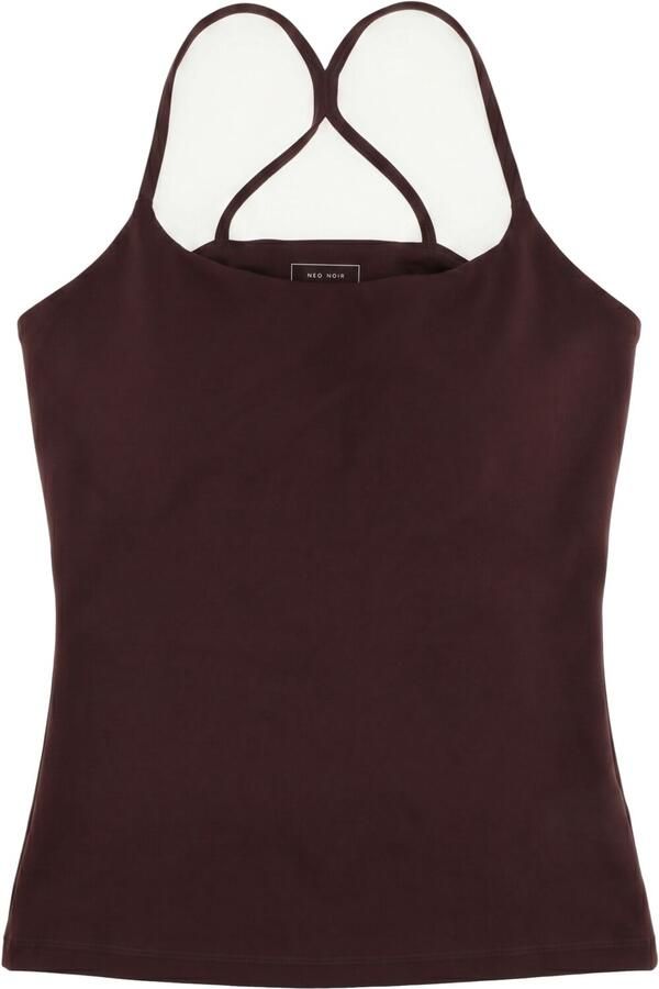 NEO NOIR Dames Tops & T-shirts Tirri Top Bordeaux - Foto 4