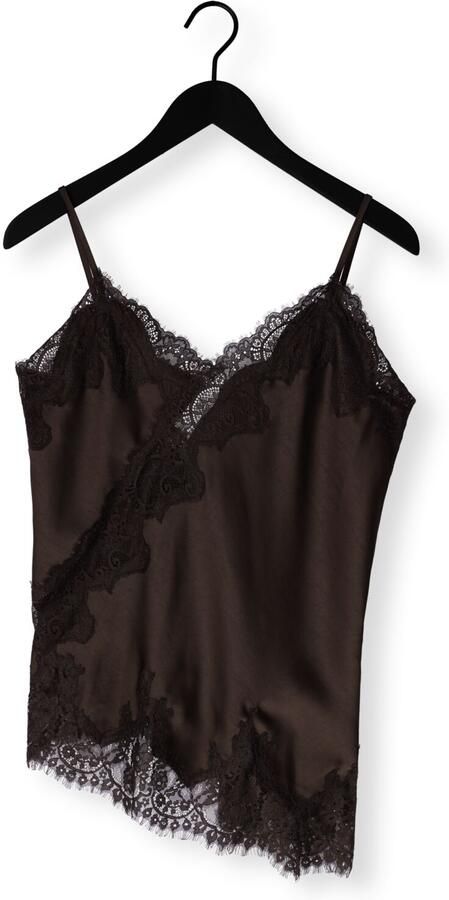 NEO NOIR Dames Tops & T-shirts Viole Lace Top Bruin - Foto 4