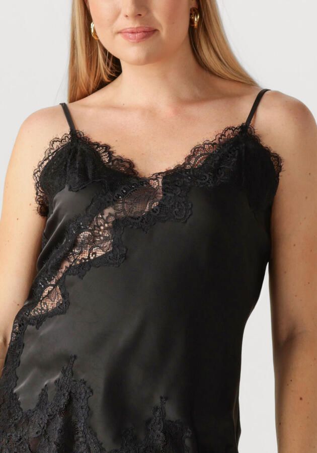 NEO NOIR Dames Tops & T-shirts Viole Lace Top Zwart - Foto 2