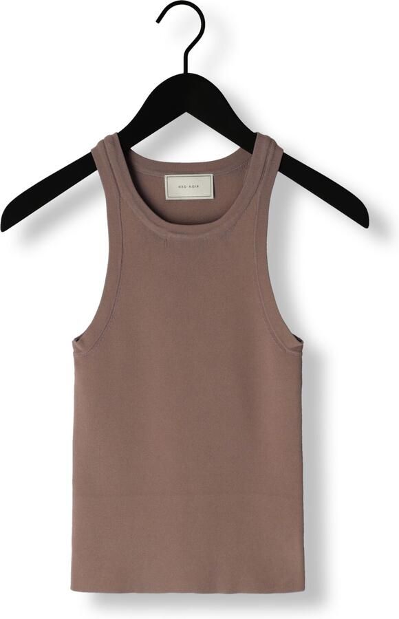 NEO NOIR Dames Tops & T-shirts Willy Knitted Top Taupe - Foto 3
