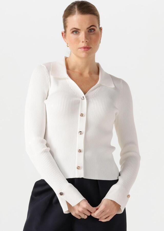 NEO NOIR Dames Tops & T-shirts Ylvie Knit Blouse Wit - Foto 4