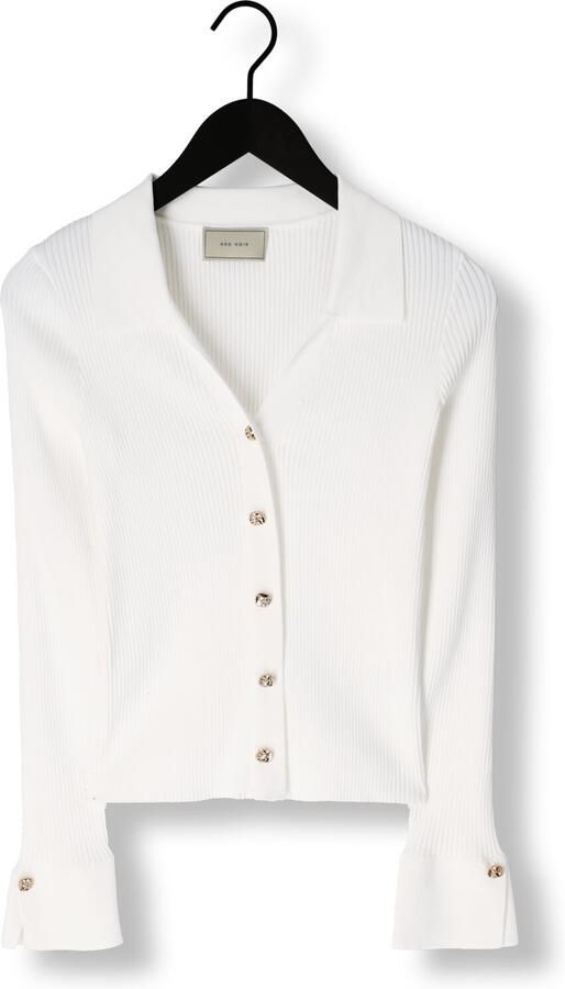 NEO NOIR Dames Tops & T-shirts Ylvie Knit Blouse Wit - Foto 3