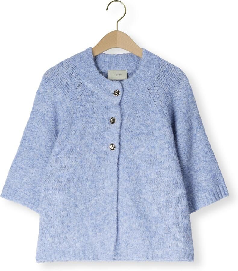 NEO NOIR Dames Truien & Vesten Benuta Fluffy Knit Cardigan Lichtblauw - Foto 2