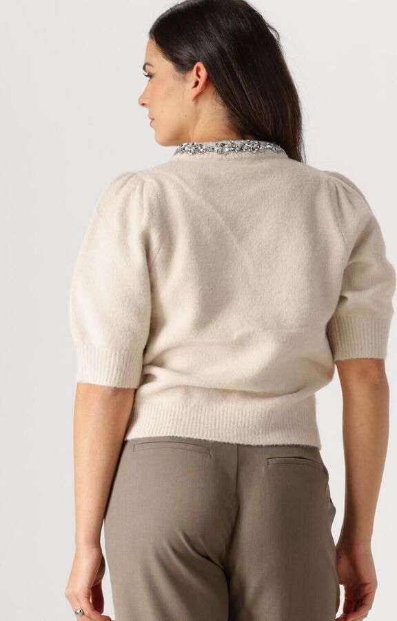 NEO NOIR Dames Truien & Vesten Maia Stone Knit Blouse Ecru - Foto 3