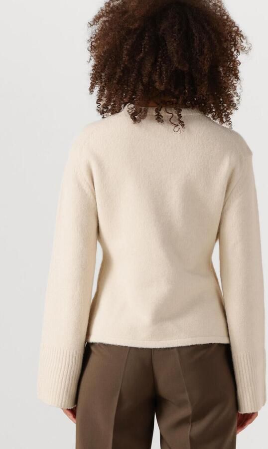 NEO NOIR Dames Truien & Vesten Mixie Knit Cardigan Ecru - Foto 3