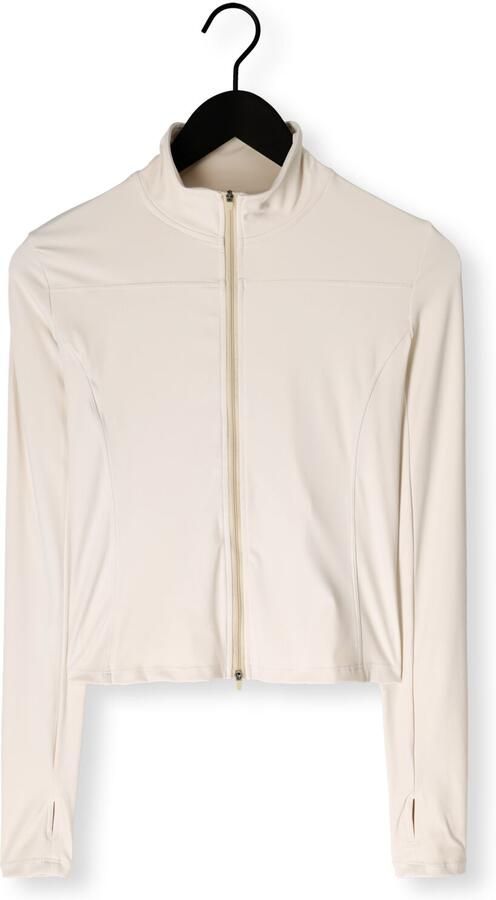 NEO NOIR Dames Truien & Vesten Nolana Zip Blouse Creme - Foto 4