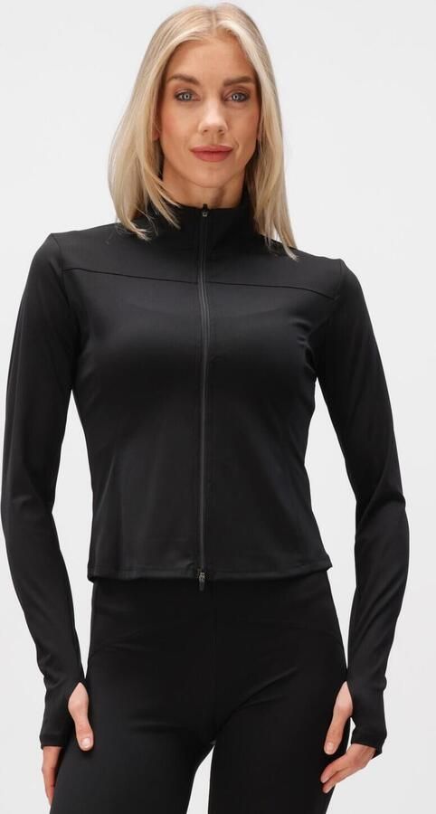 NEO NOIR Dames Truien & Vesten Nolana Zip Blouse Zwart