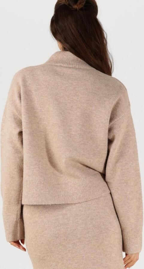 NEO NOIR Dames Truien & Vesten Paula Knit Blouse Beige - Foto 3