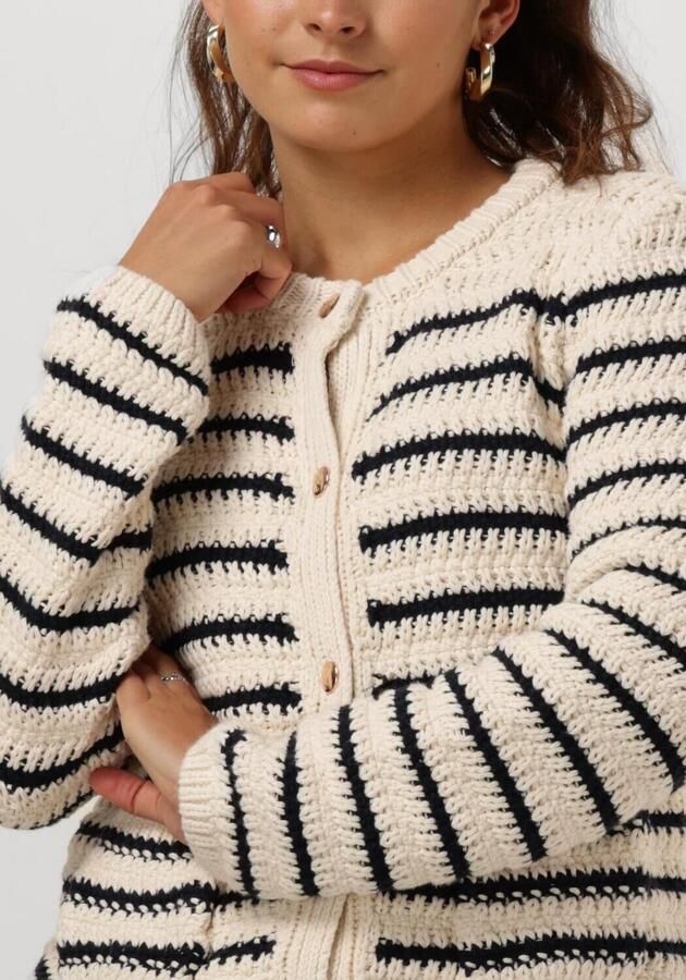 NEO NOIR Dames Truien & Vesten Paula Knit Cardigan Blauw - Foto 3