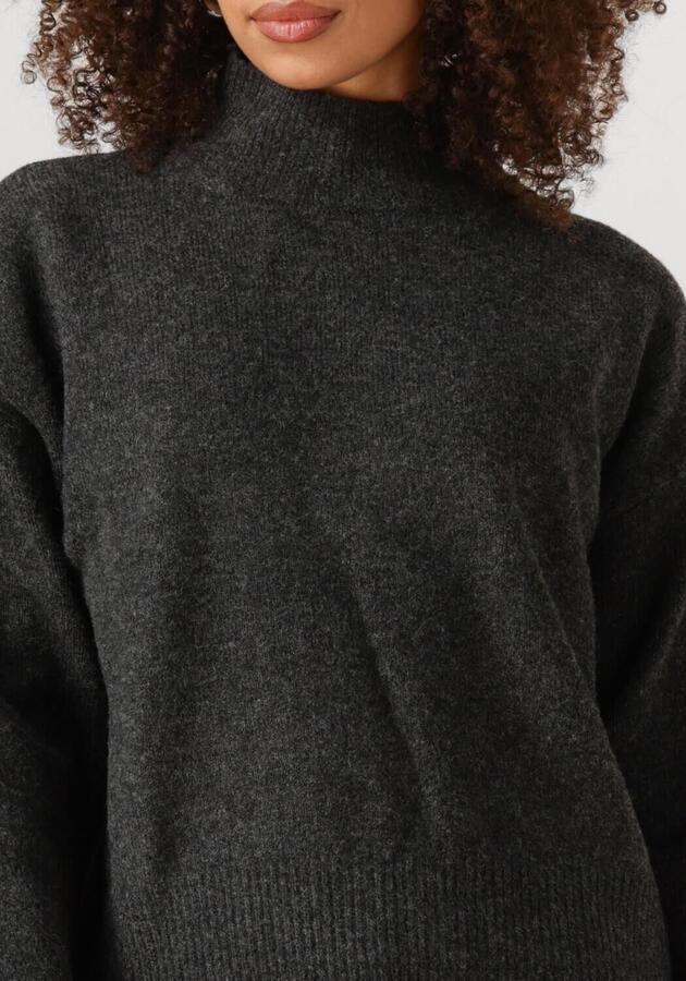 NEO NOIR Dames Truien & Vesten Paulina Knit Blouse Donkergrijs - Foto 4