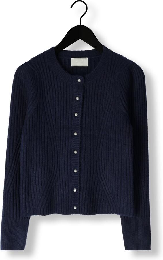 NEO NOIR Dames Truien & Vesten Puli Knit Cardigan Donkerblauw - Foto 3