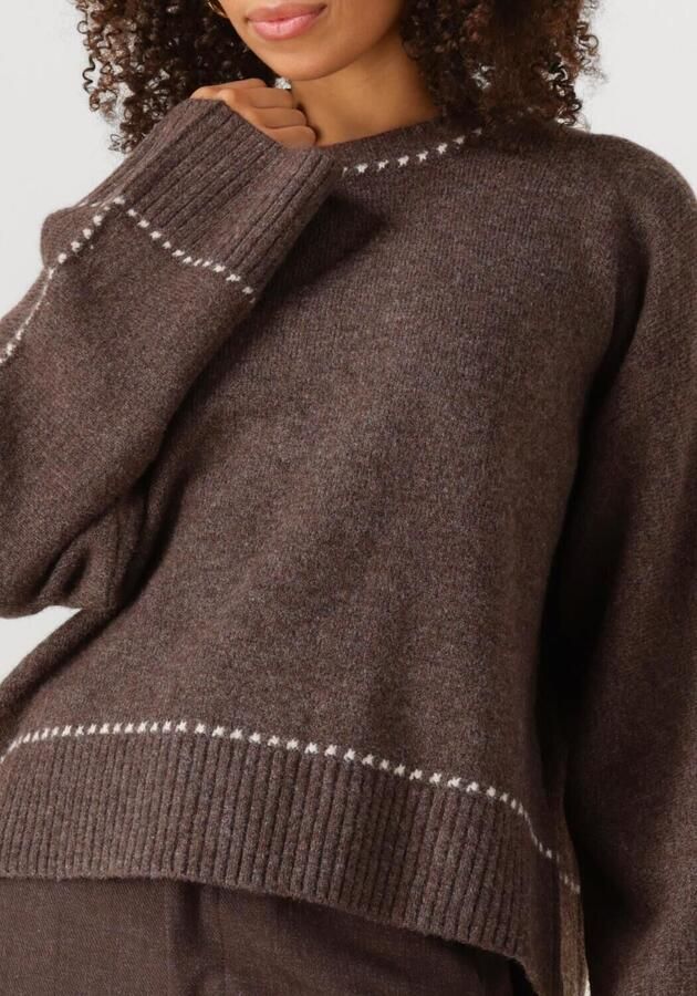 NEO NOIR Relaxed Fit gebreide trui met wol-aandeel model 'Roeme' - Foto 3