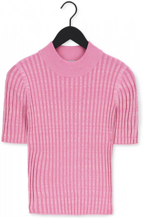 NEO NOIR Dames Tops & T-shirts Malloy Space Dye Blouse Roze