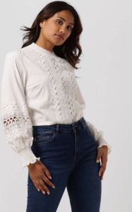 Neo Noir Witte Blouse Katie Embroidery Blouse