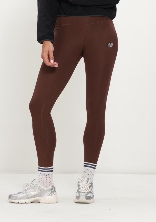 NEW BALANCE Dames Broeken Nb Harmony High Rise Legging 2 Bruin