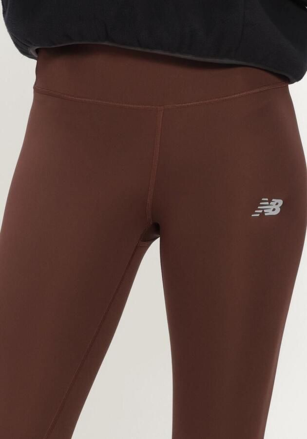 NEW BALANCE Dames Broeken Nb Harmony High Rise Legging 2 Bruin - Foto 3