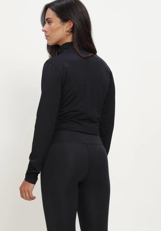 NEW BALANCE Dames Truien & Vesten Sport 1 4 Zip Zwart - Foto 2
