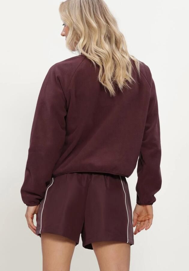 NEW BALANCE Dames Truien & Vesten Sport Polar Fleece Half Zip Bordeaux - Foto 3