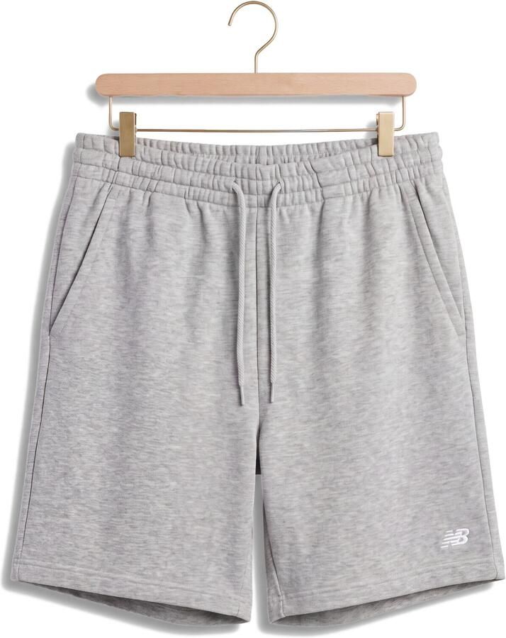 New Balance French Terry Sport Essentials Lange Shorts Gray Heren - Foto 2