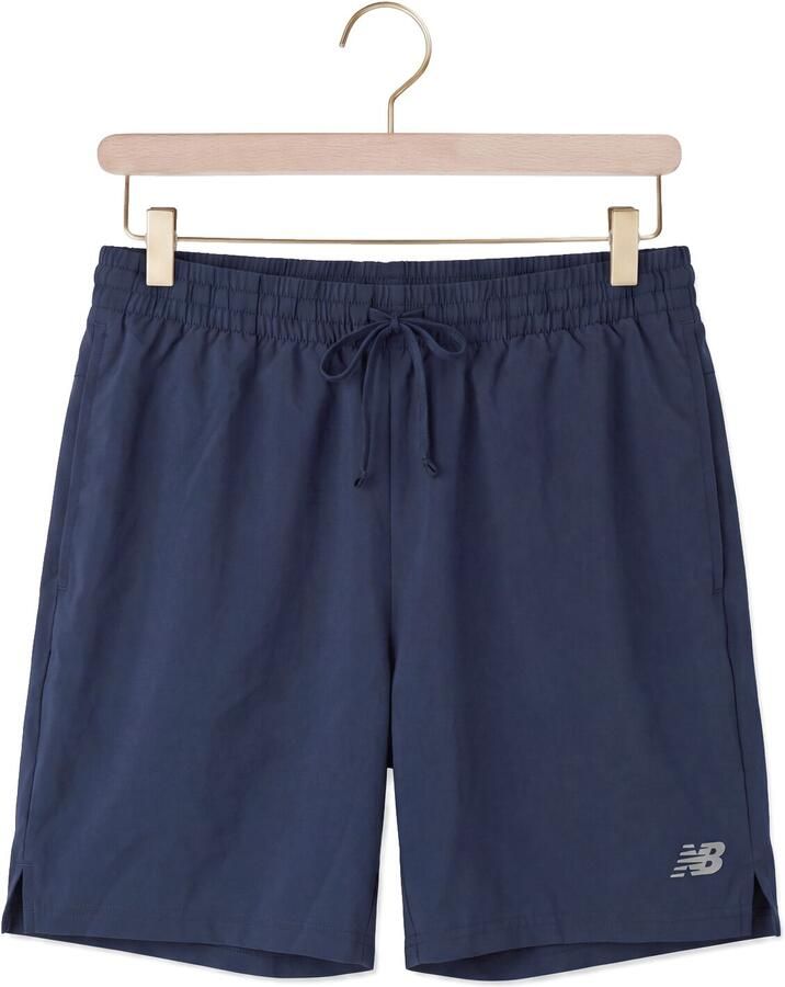 NEW BALANCE Heren Broeken Se Sh 5 In Donkerblauw - Foto 2