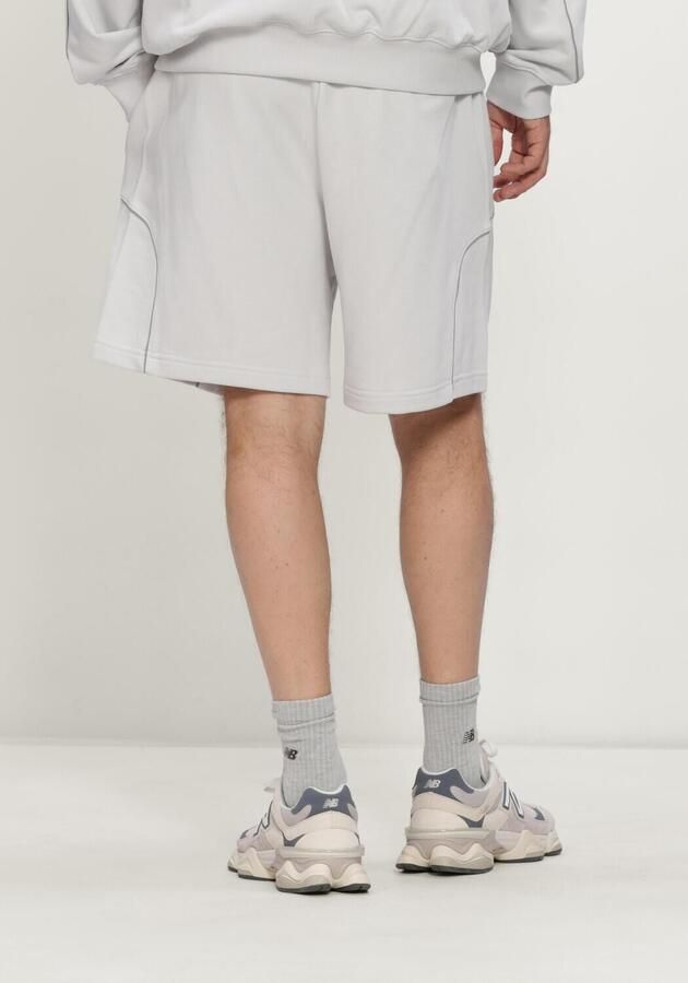 NEW BALANCE Heren Broeken Ts Ft Sht 7 Grijs - Foto 3