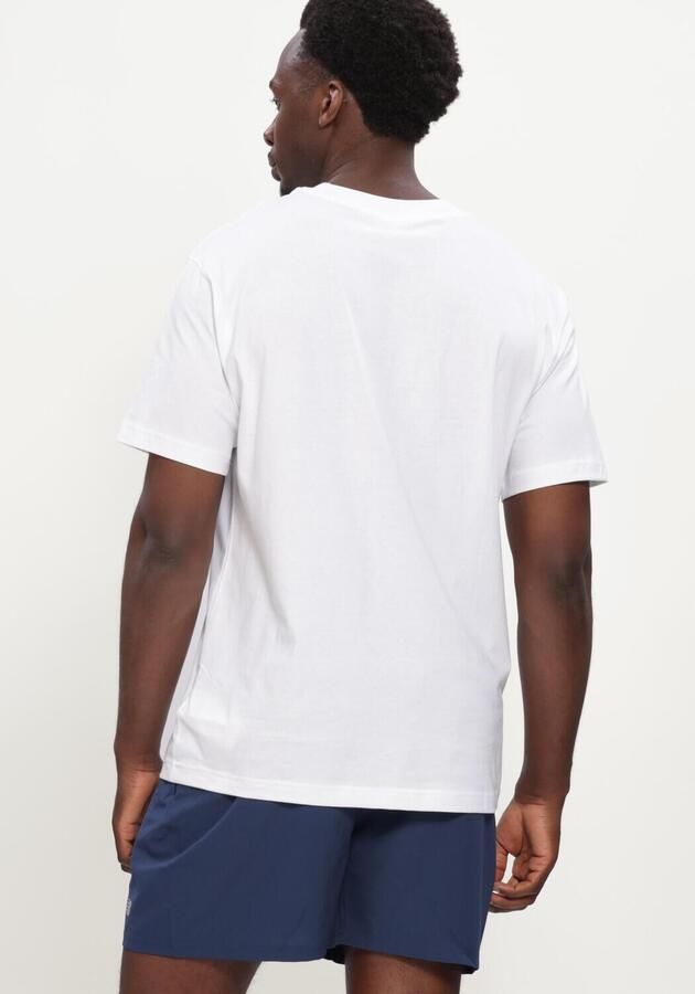 New Balance Heren T-shirt Lente Zomer Collectie 100% Katoen White Heren - Foto 3