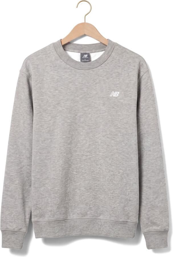 NEW BALANCE Heren Truien & Vesten Se Fl Crw Lichtgrijs - Foto 4