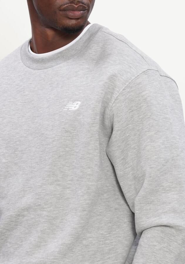 NEW BALANCE Heren Truien & Vesten Se Fl Crw Lichtgrijs - Foto 3