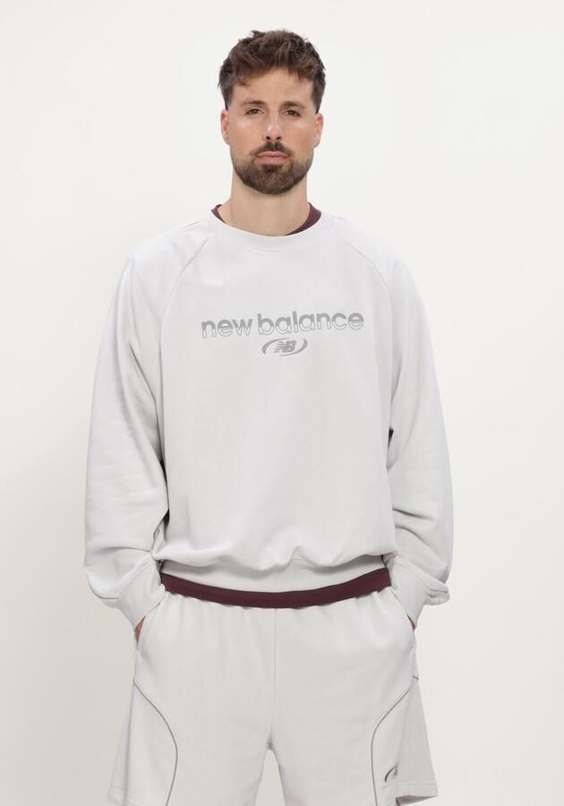 NEW BALANCE Heren Truien & Vesten Ts Ft Crw Grijs